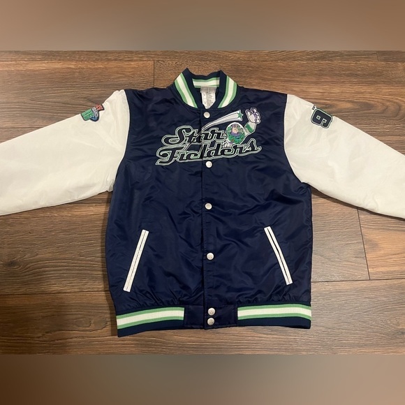 Official Disney Store Buzz‎ Lightyear Star Fielder Jacket Kids Size Large NWOT - Picture 1 of 7